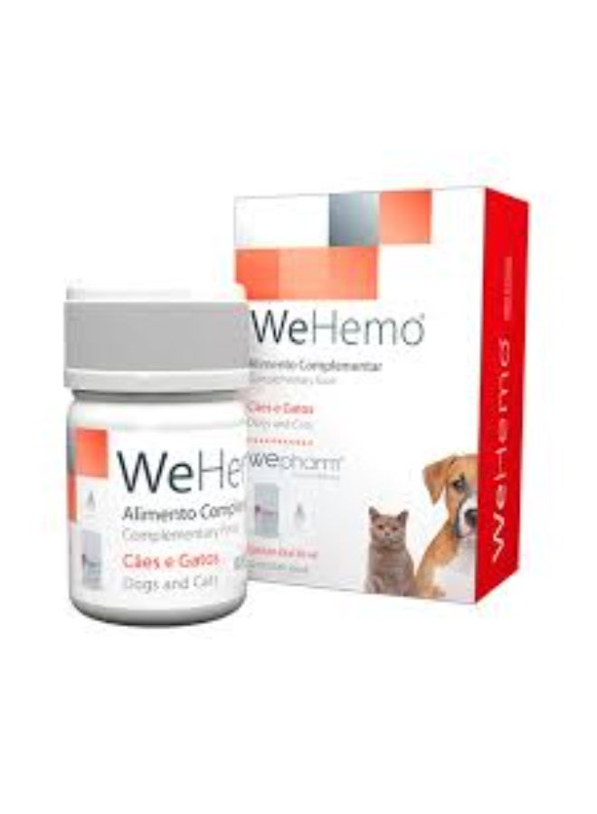 WePharm WeHemo Oral Liquid, Anemia & Blood Cell Formation Support for Dogs & Cats 30 ml From Varmacy - Image 1